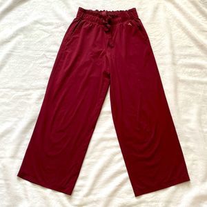 JoyLab Burgundy Paper Bag Pants